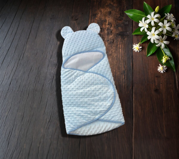 Nid d’Emmaillotage Bébé en Tissu "Bulle" - Douceur et Sécurité – Image 2