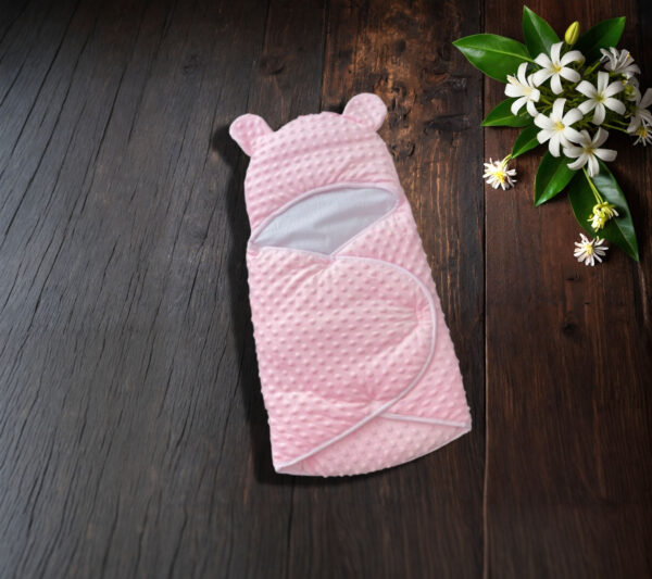 Nid d’Emmaillotage Bébé en Tissu "Bulle" - Douceur et Sécurité – Image 4