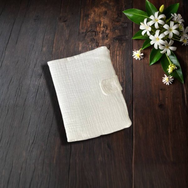 Protège carnet de santé en gaze de coton – Image 5