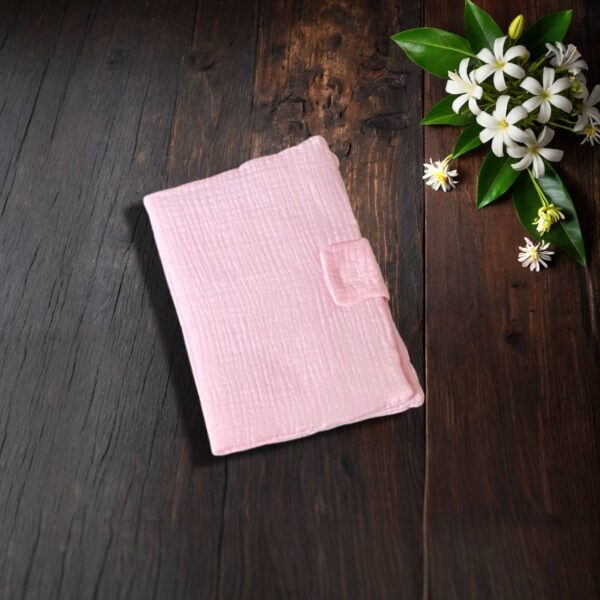Protège carnet de santé en gaze de coton – Image 3